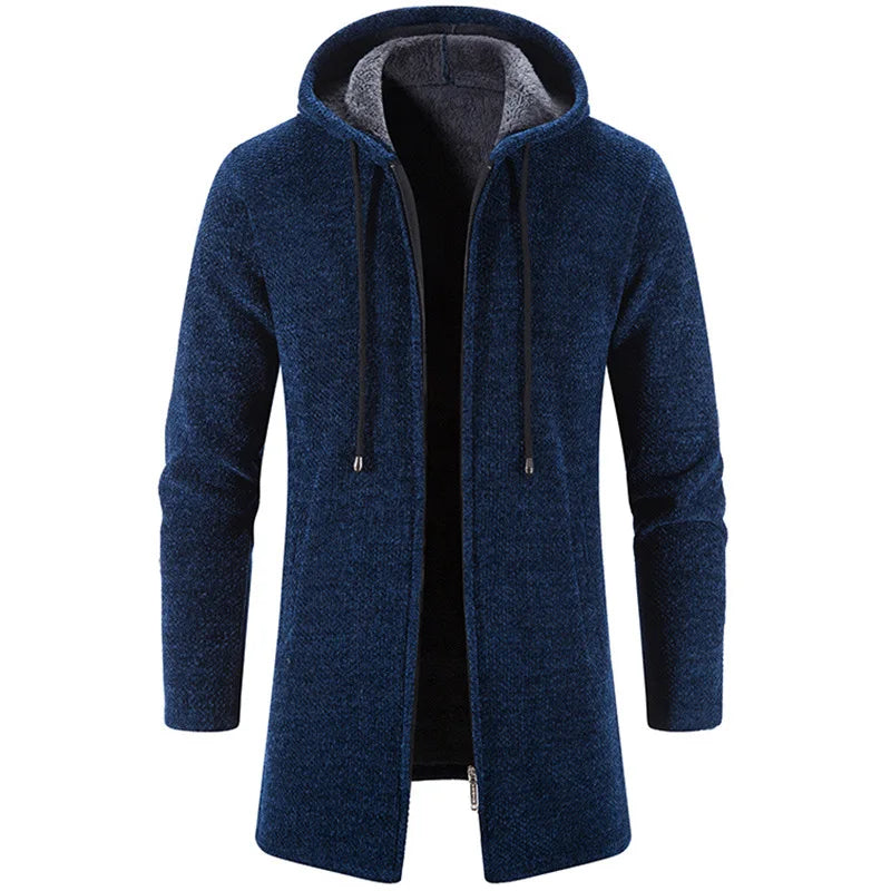 Autumn And Winter Cashmere Men's Cardigan Chenille Outer Sweater Sweater Sweater Coat Windbreaker