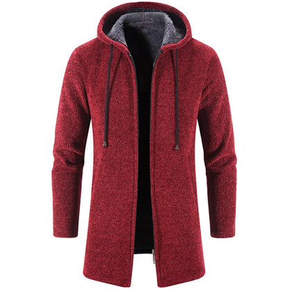 Autumn And Winter Cashmere Men's Cardigan Chenille Outer Sweater Sweater Sweater Coat Windbreaker