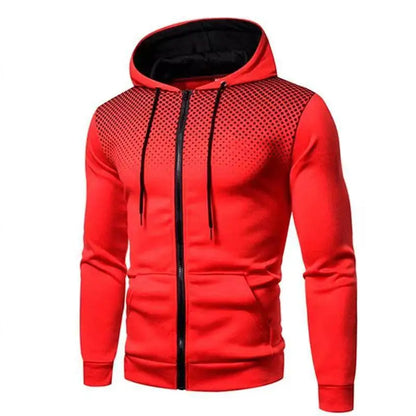 2024 New Men's Hoodie Jacket Streetwear Long Sleeve Sweatshirts Zipper Hooded Pullover Male Sportswear Men Clothing Streetwear