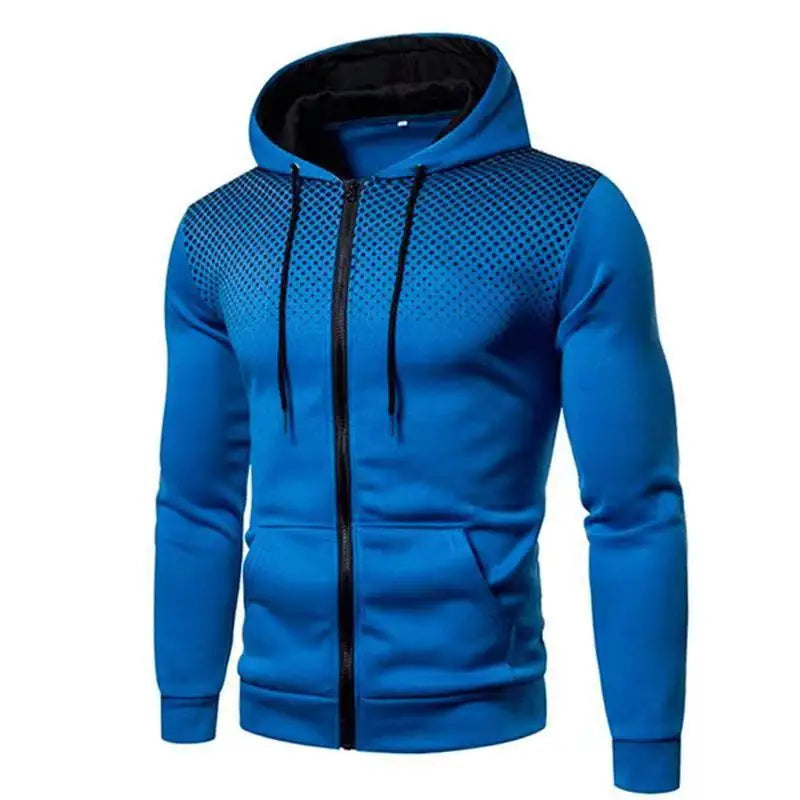 2024 New Men's Hoodie Jacket Streetwear Long Sleeve Sweatshirts Zipper Hooded Pullover Male Sportswear Men Clothing Streetwear